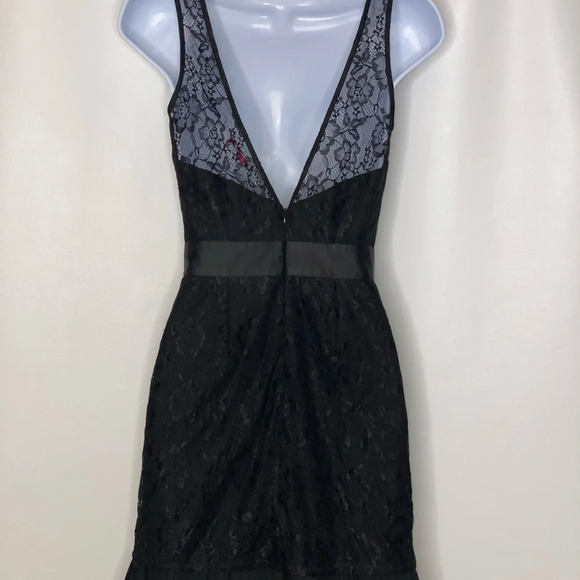 Wink women’s black lace cocktail dress NWT XS - Picture 2 of 3